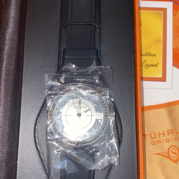 Stuhrling Original Men’s Leisure Sniper Transparent Swiss Quartz - Picture 6 of 7